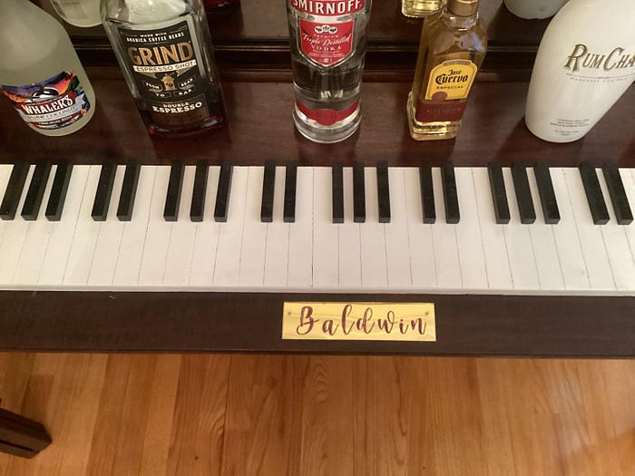Old Upright Piano Bar
