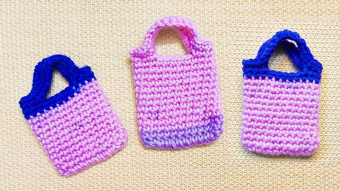 Quick Crochet Mini Tote Bag