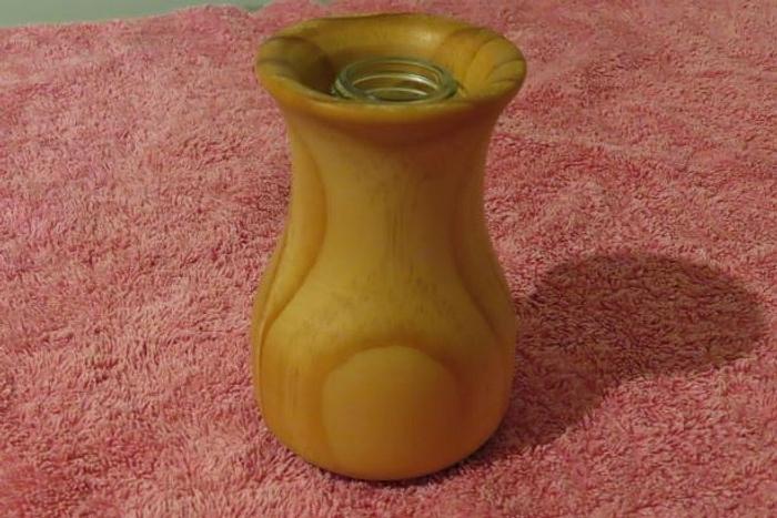 BUD VASE FROM BACK YARD BRANCH