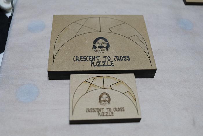 “Crescent to Cross” Puzzle.