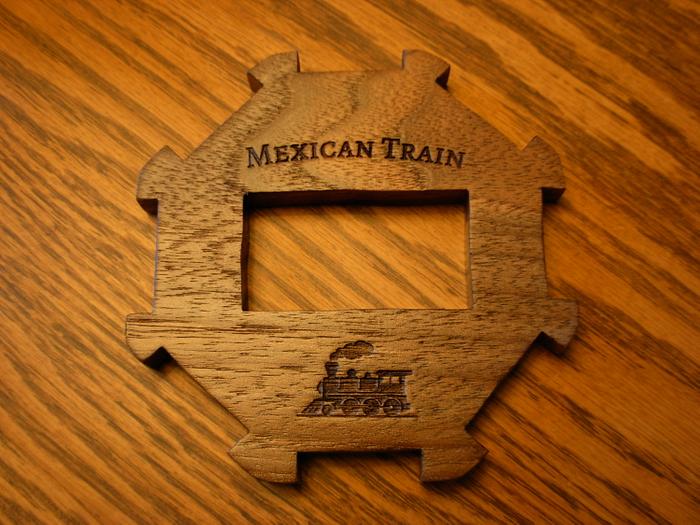 Mexican Train Centerpiece