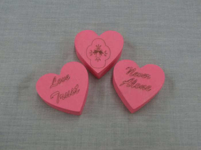 Keepsake or pill boxes for Breast Cancer Patients