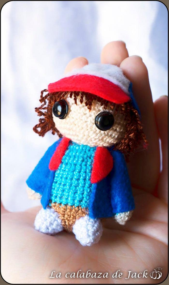 Dustin Amigurumi - Stranger Things - La Calabaza de Jack