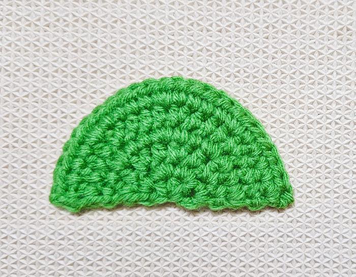 How to Make a Perfect Semi Circle With Half Double Crochets