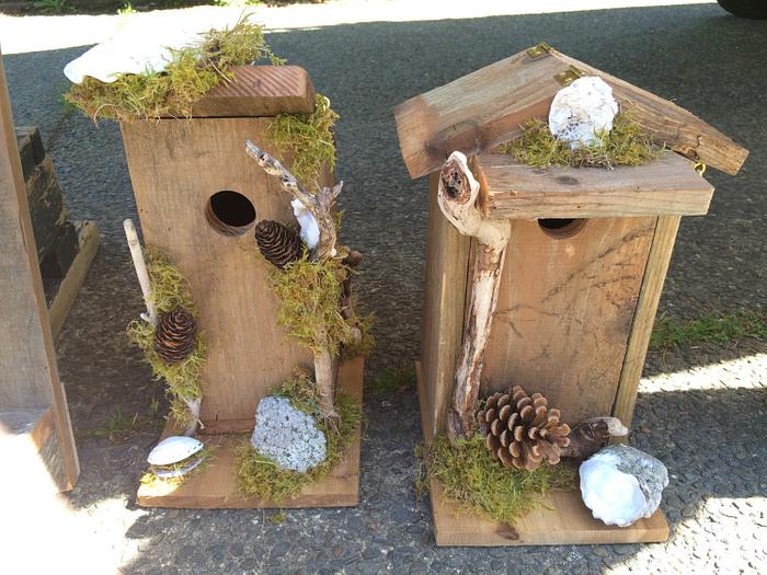 2 more bird houses BC style