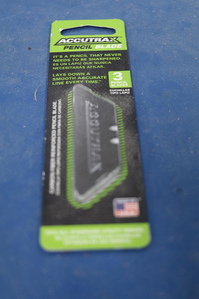 Accutrax Pencil Blade