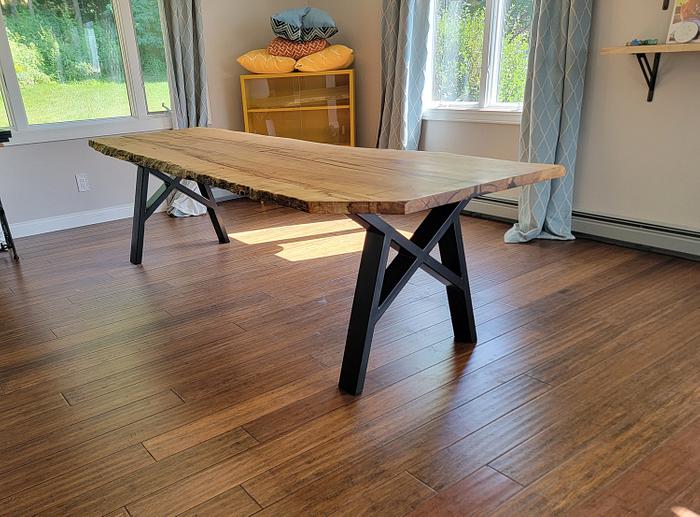Spalted sugar maple table
