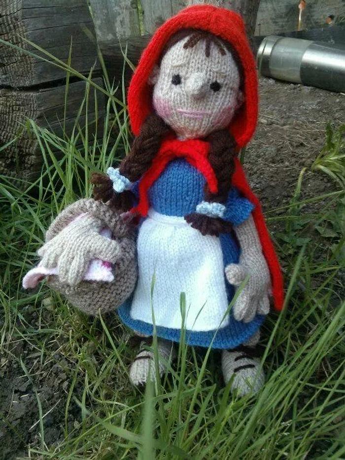 Little red riding hood!