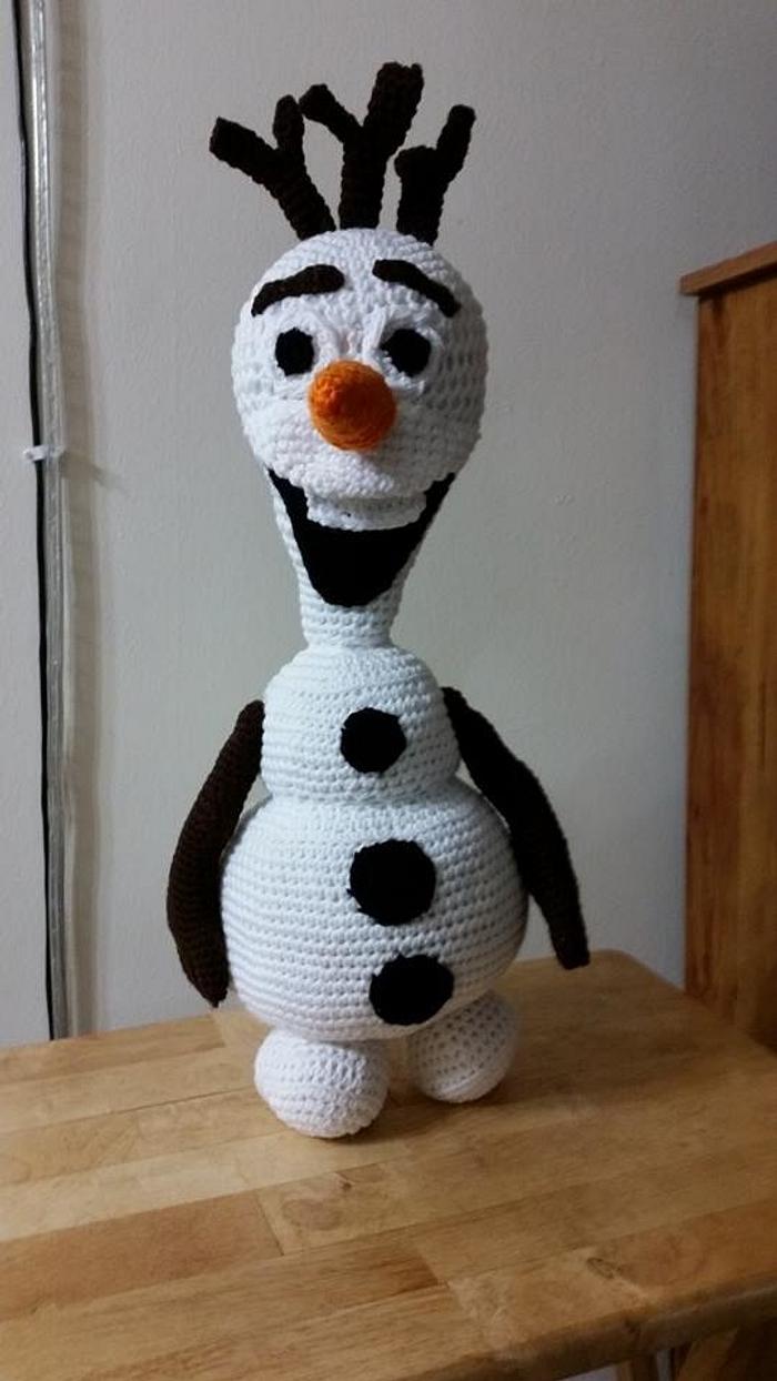 Olaf the snowman from Frozen