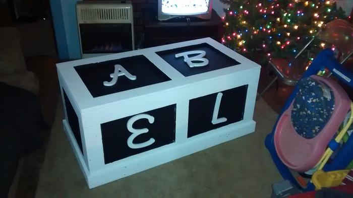 Toy box for grandson