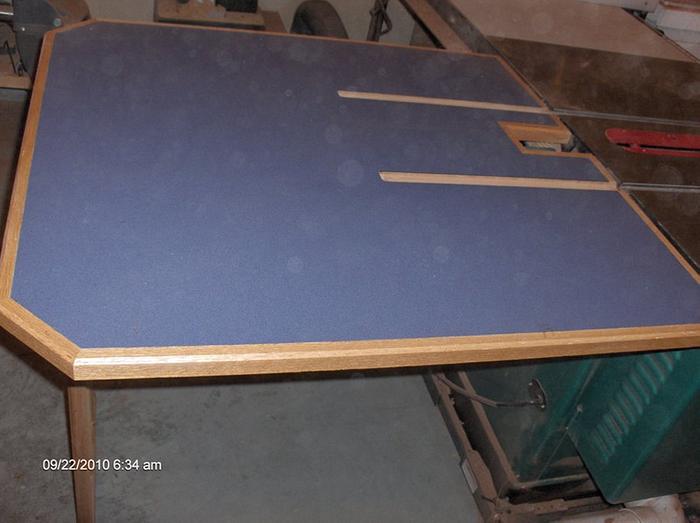 Outfeed Table for Table Saw