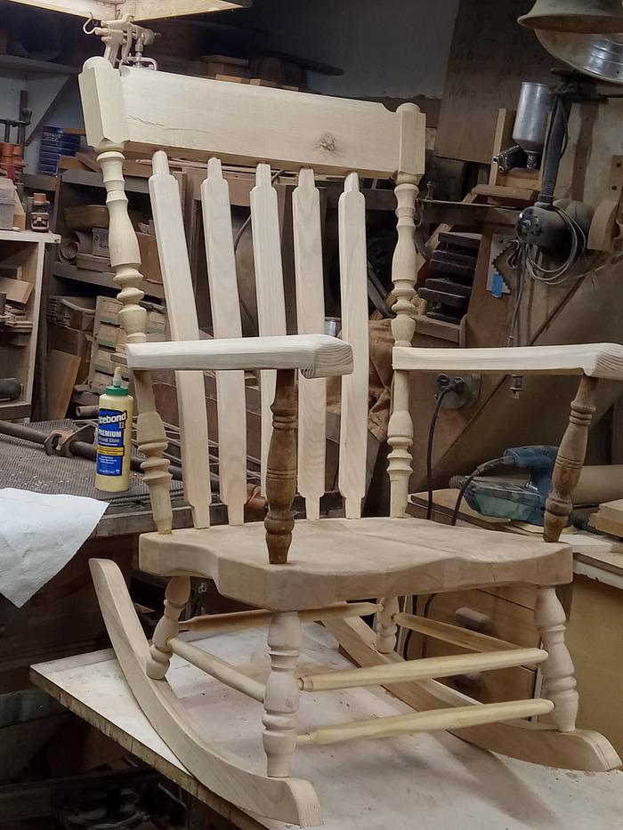 Hand crafted rocking chairs 