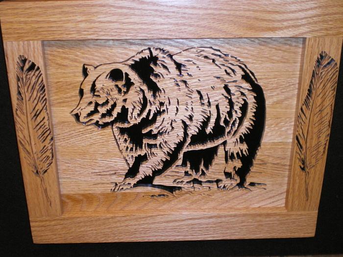 Grizzly plaque 