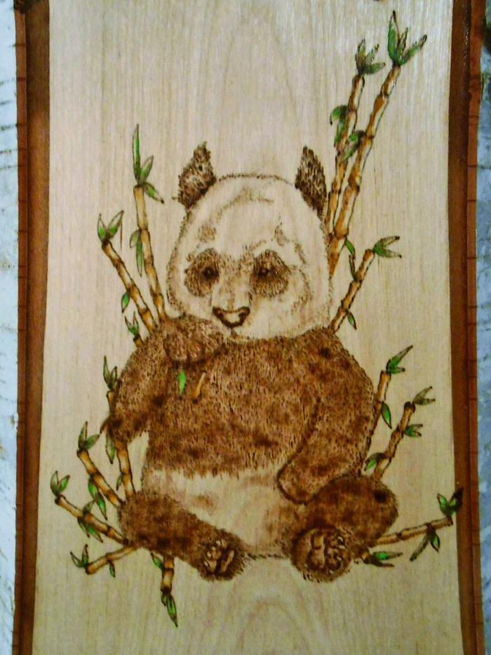 Panda with Bamboo