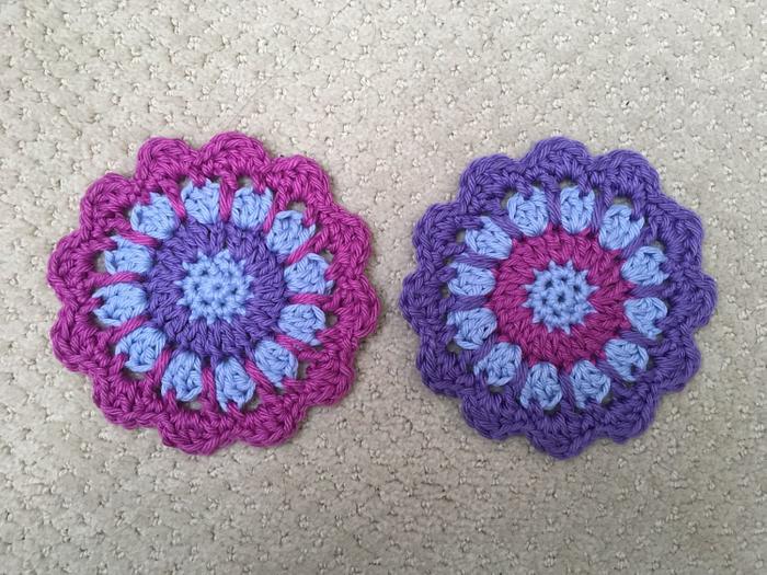 Mandala coasters