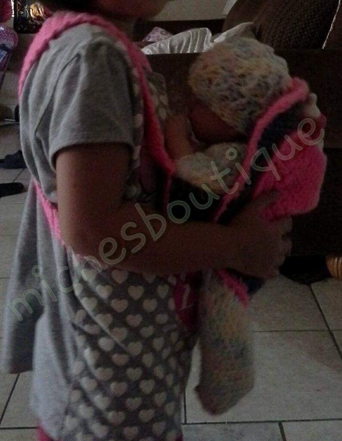 Baby doll carrier 