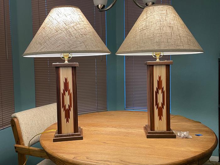 Table lamps for AZ House 