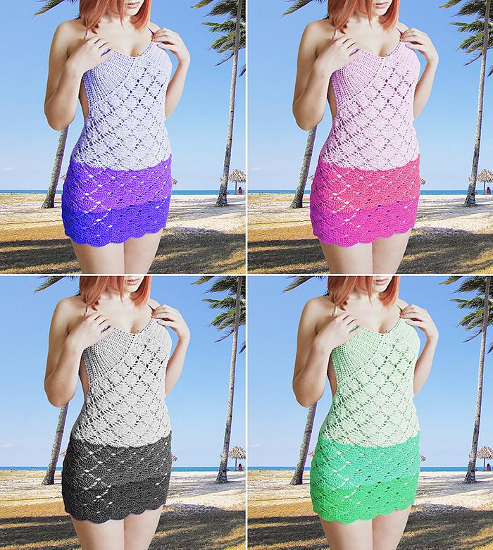 Crochet Halter Dress Pattern