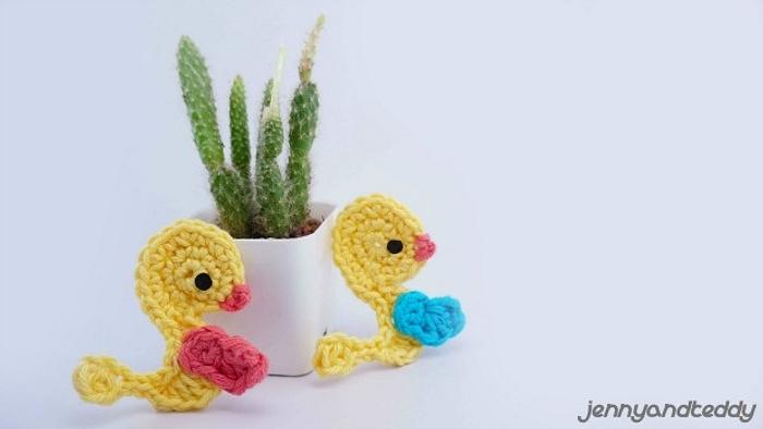 easy duckling applique