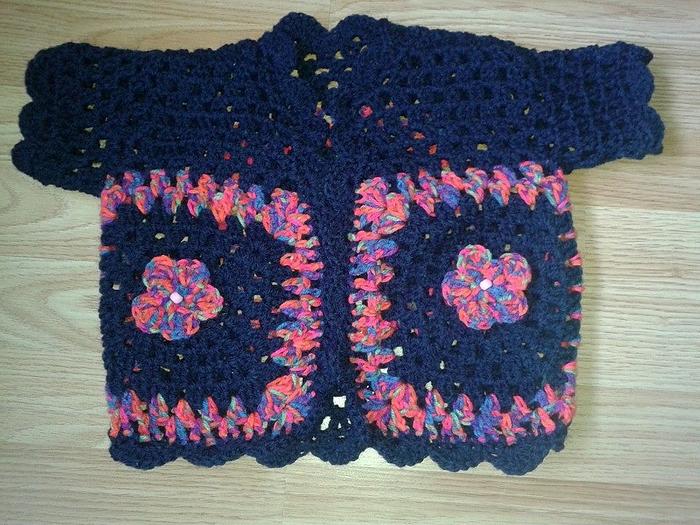 granny square cardigan