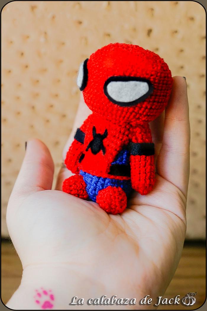 Spiderman Amigurumi - Marvel - La Calabaza de Jack