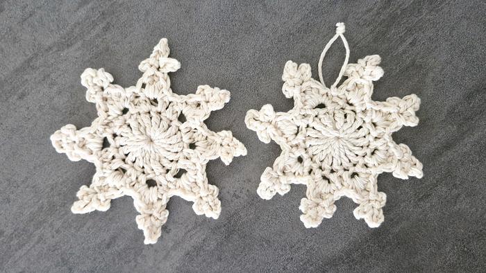Easy Nordic Crochet Snowflake Pattern