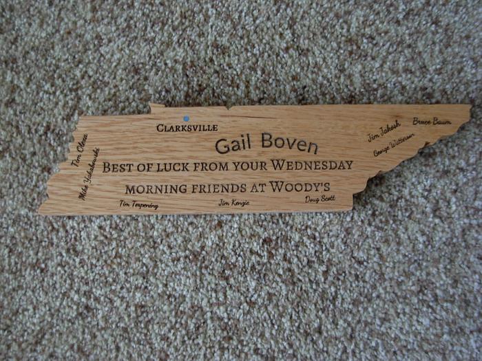 Note to our favorite waitress