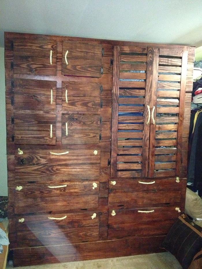 Hi-boy Dresser, reclaimed wood