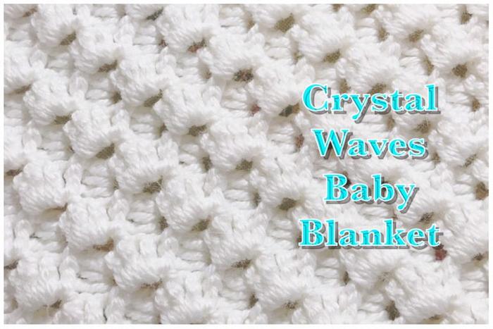 Crystal Waves Crochet Stitch