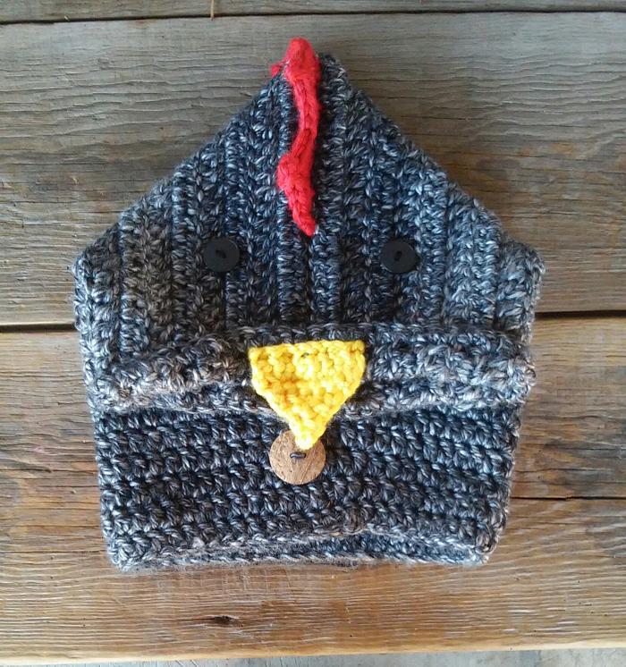 chicken hooded cowl