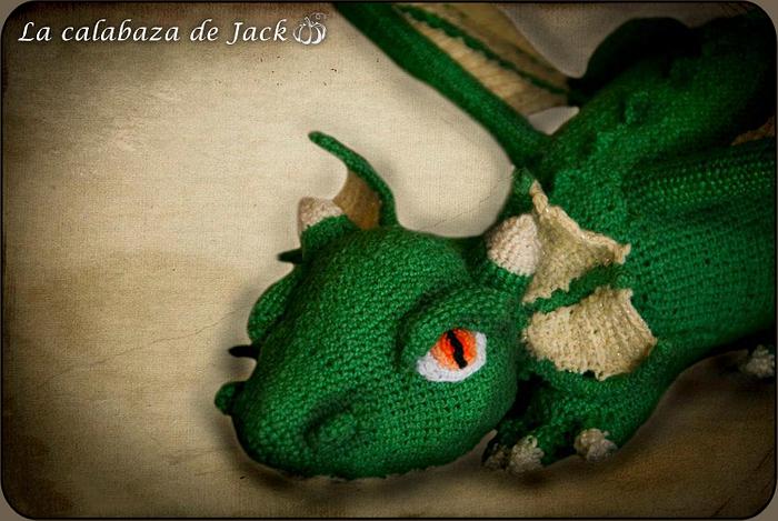 Crochet Dragon - La Calabaza de Jack