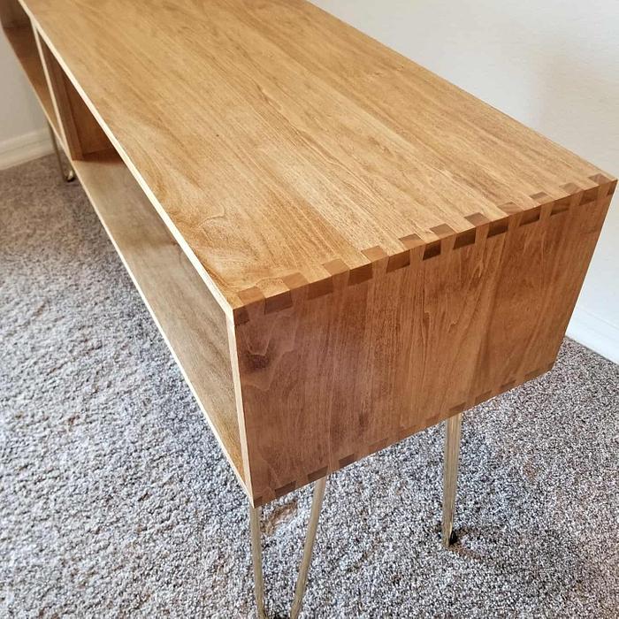 Dovetail tv stand