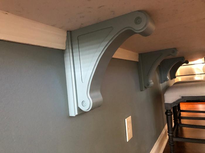 Corbels for Kitchen Island