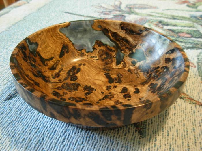 Holey Burl Bowl