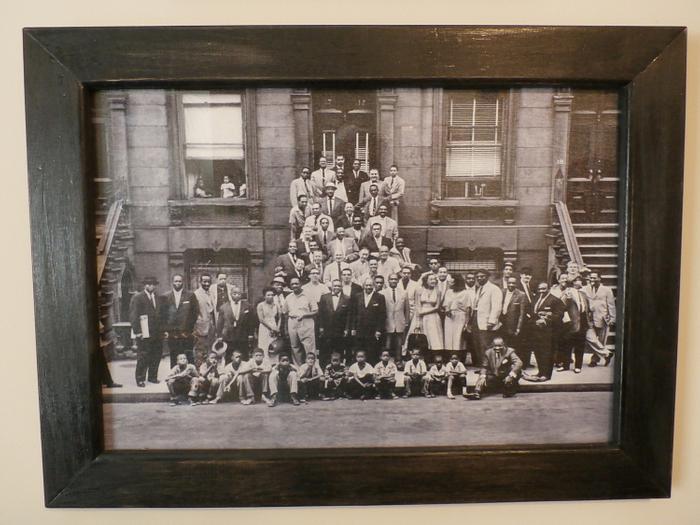 A Great Day In Harlem - 1958 picture frame.