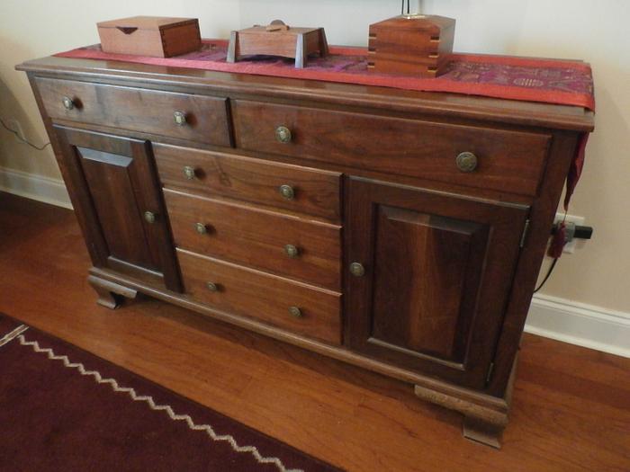 Walnut Chest, Circa 1965