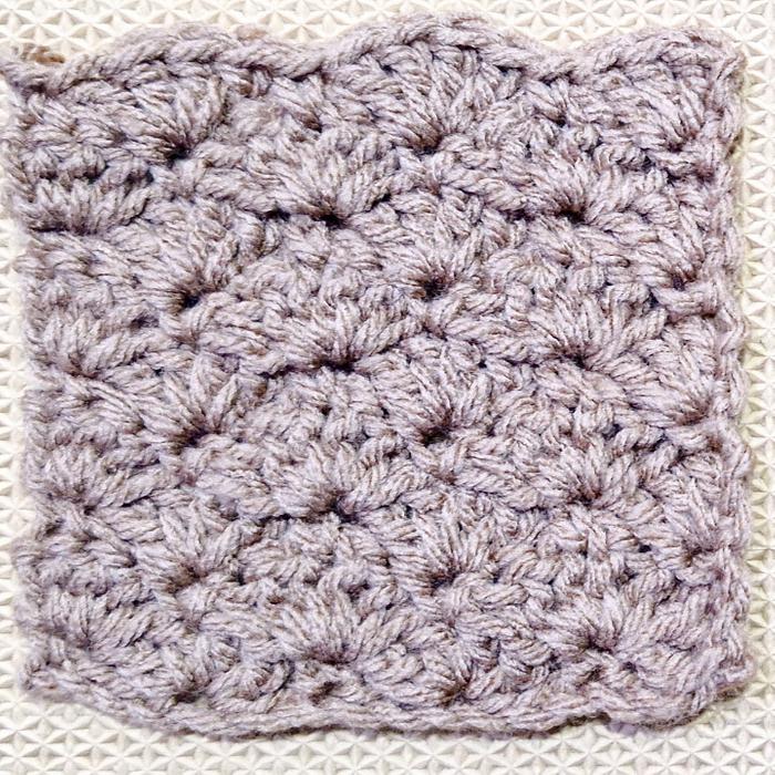Crochet Closed Shell Stitch Tutorial