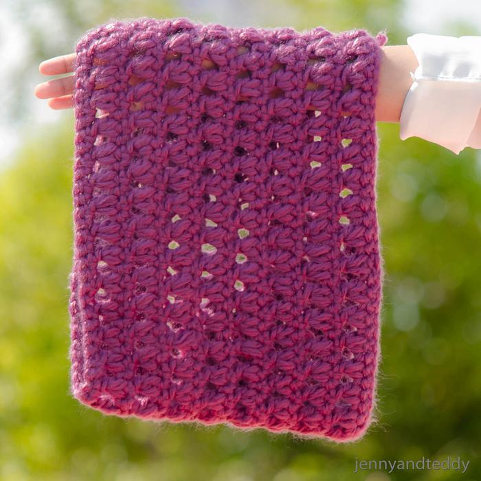 purple delight cowl