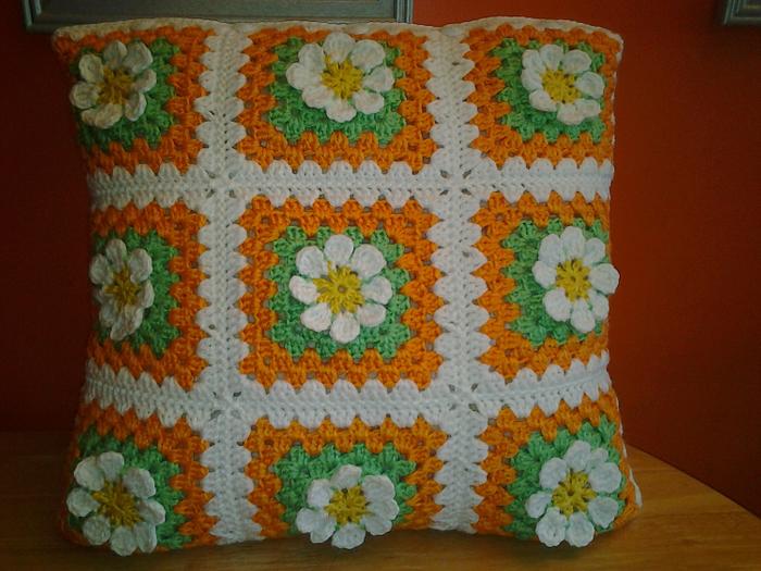 Pillow Cover - Granny Squares