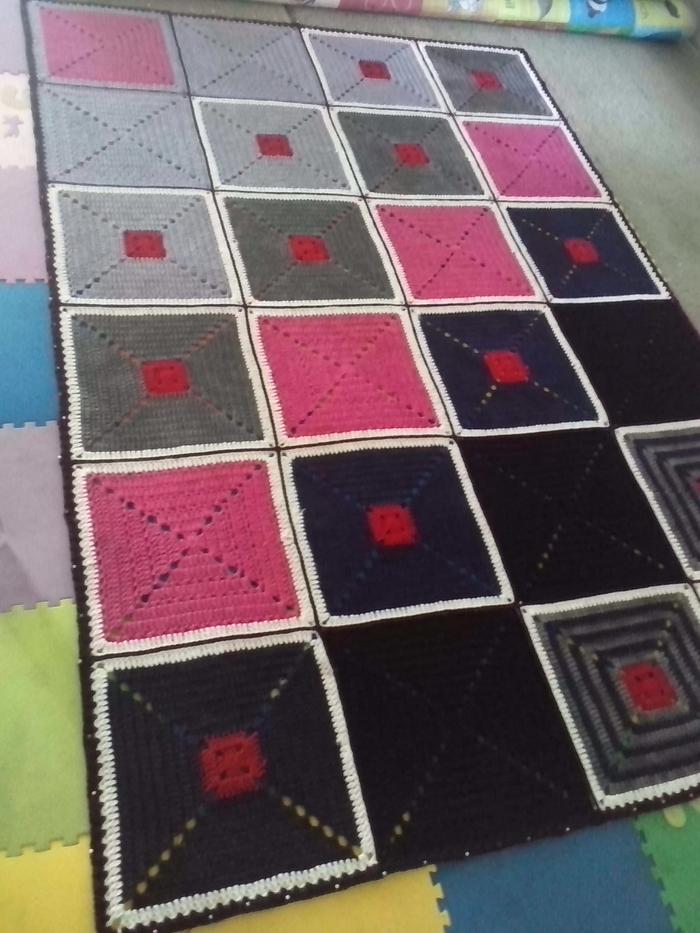 Granny Square Blanket