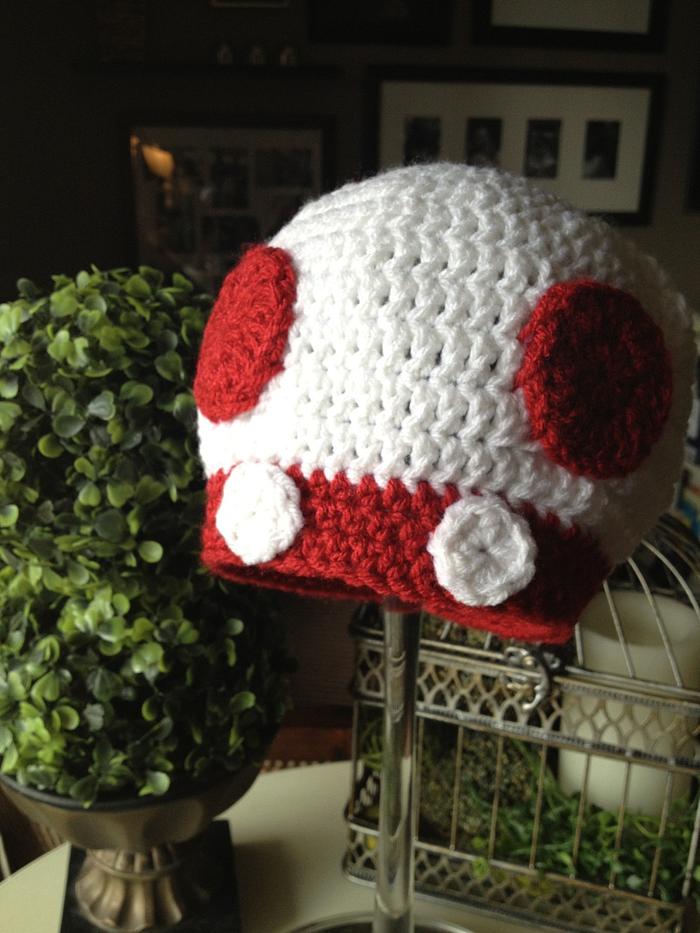 Toad Mushroom Hat