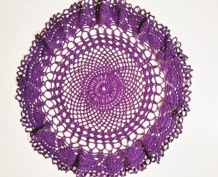 Easy Crochet Doily Free Pattern