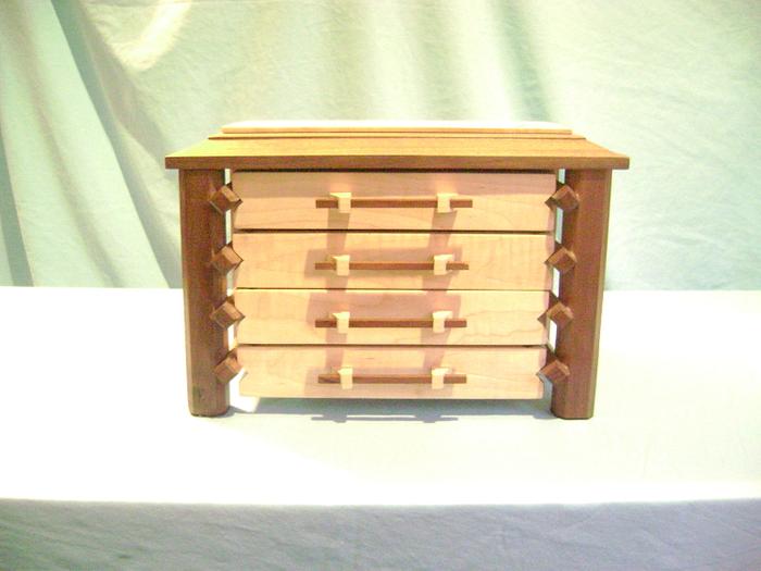 Pagoda Style Jewelry Box