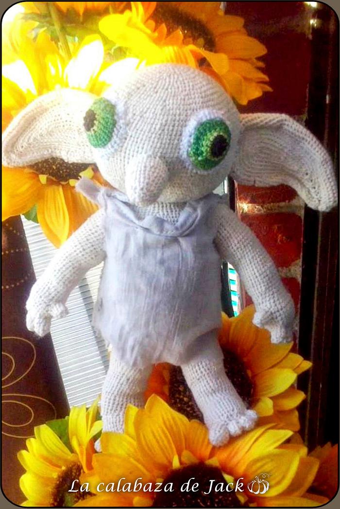 Dobby Amigurumi - Harry Potter - La Calabaza de Jack