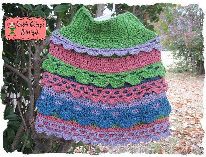 Autumn Crochet Poncho