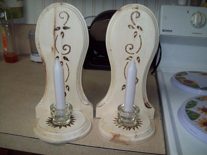 western candel holders