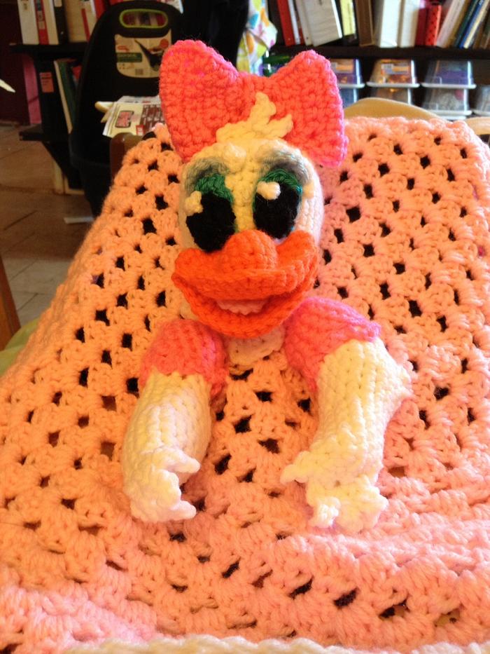 Daisy Duck inspired lovey