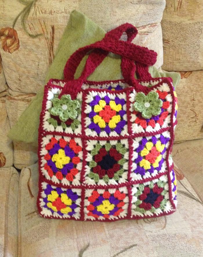 Happy Hippy boho tote