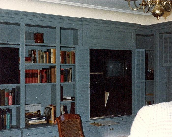 Mill Work and Casework: Raised Paneling and Mantel