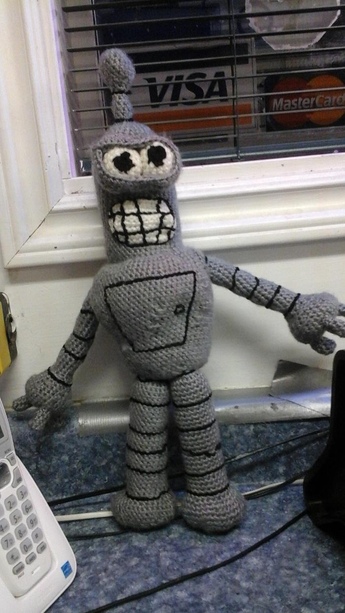 Bender the robot 